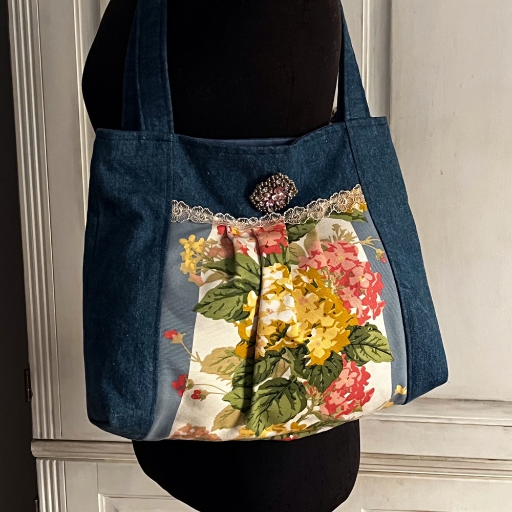 Vintage Look Handmade Bag